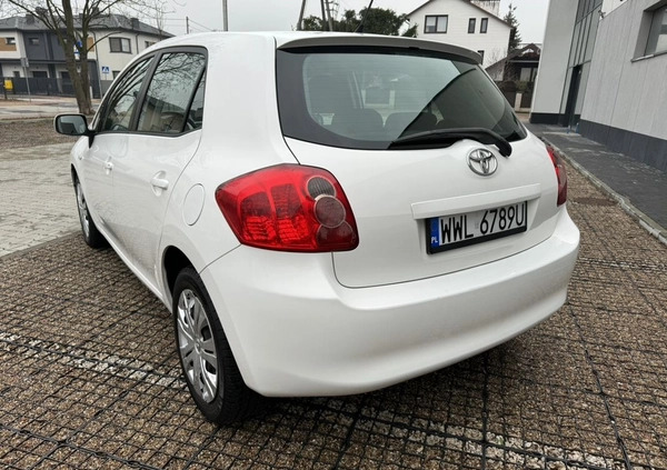 Toyota Auris cena 21500 przebieg: 125231, rok produkcji 2008 z Ząbki małe 254
